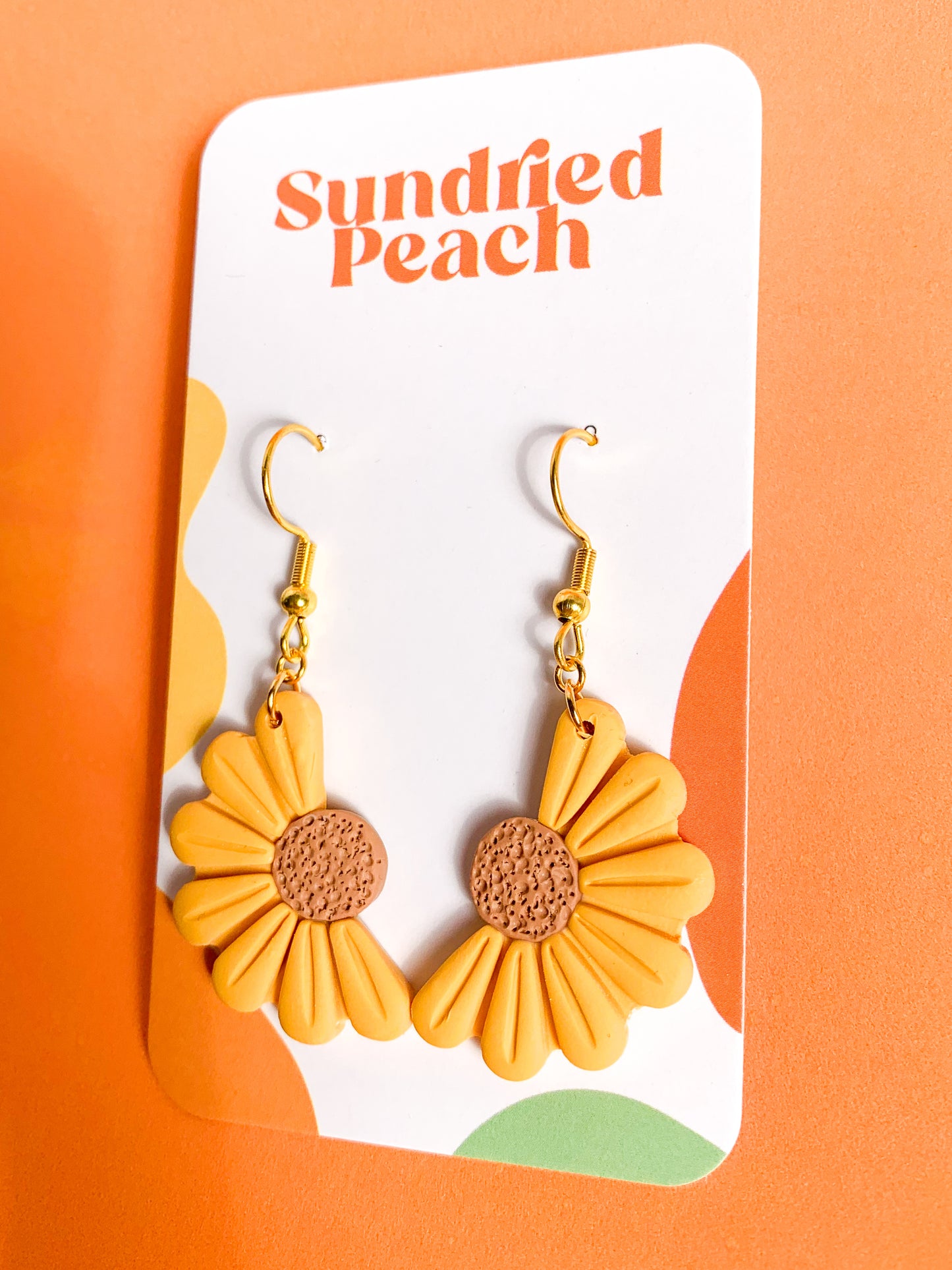 Half Sunflower Dangles