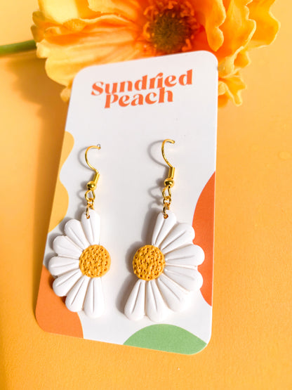 Half Daisy Dangles