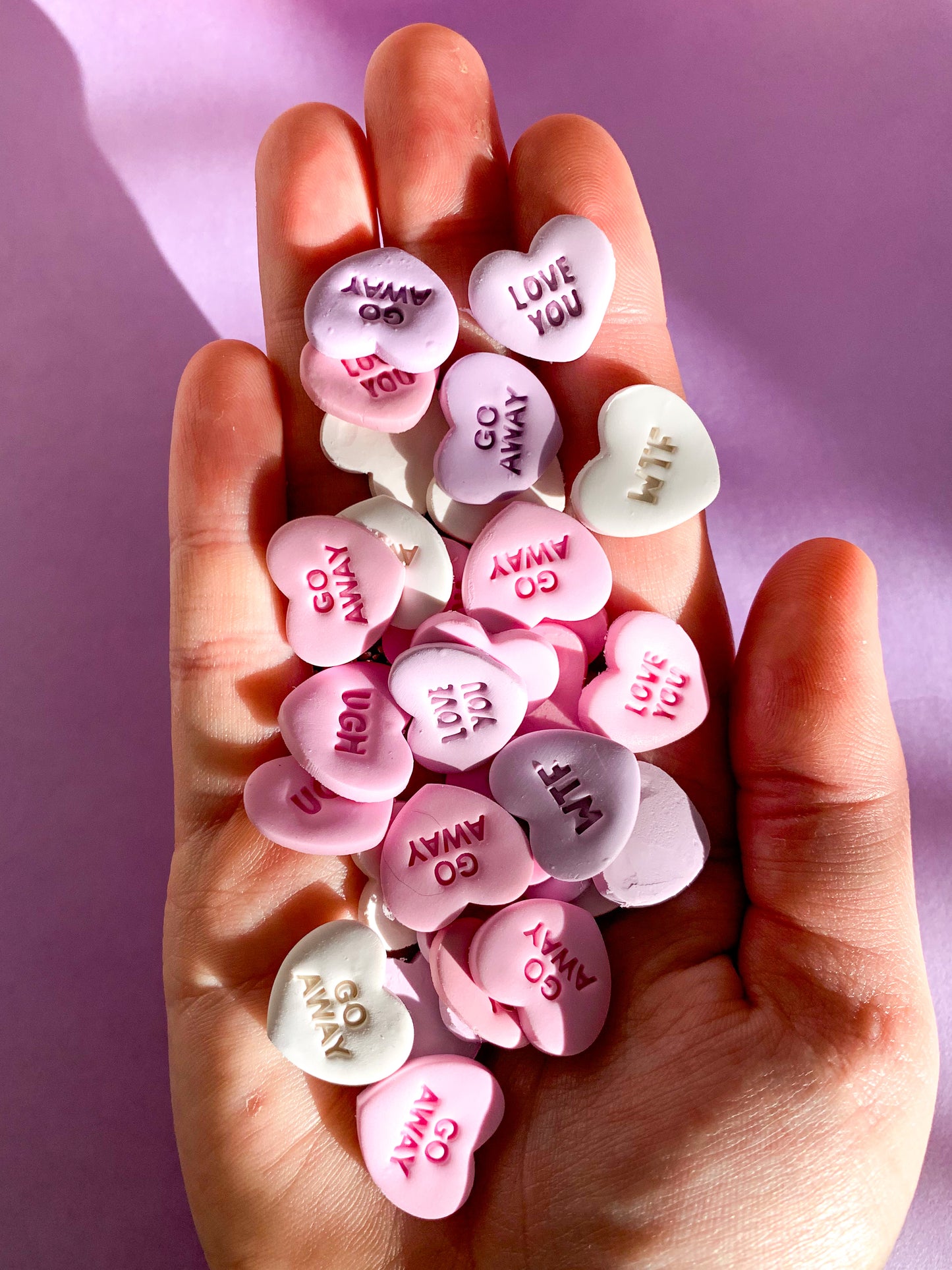 Candy "WTF" Hearts