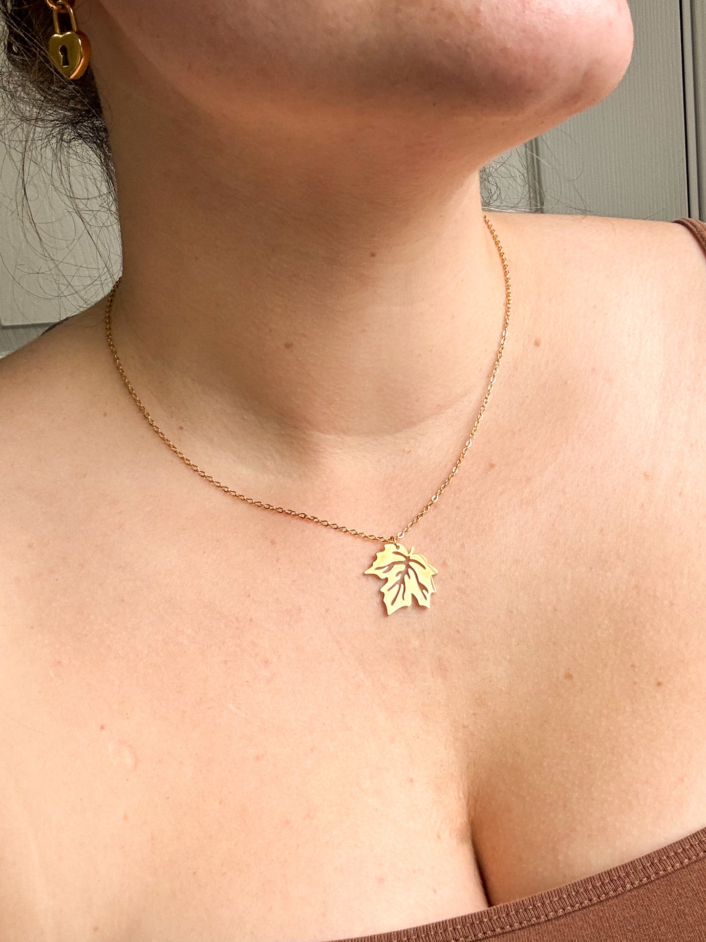 Maple Leaf Necklace