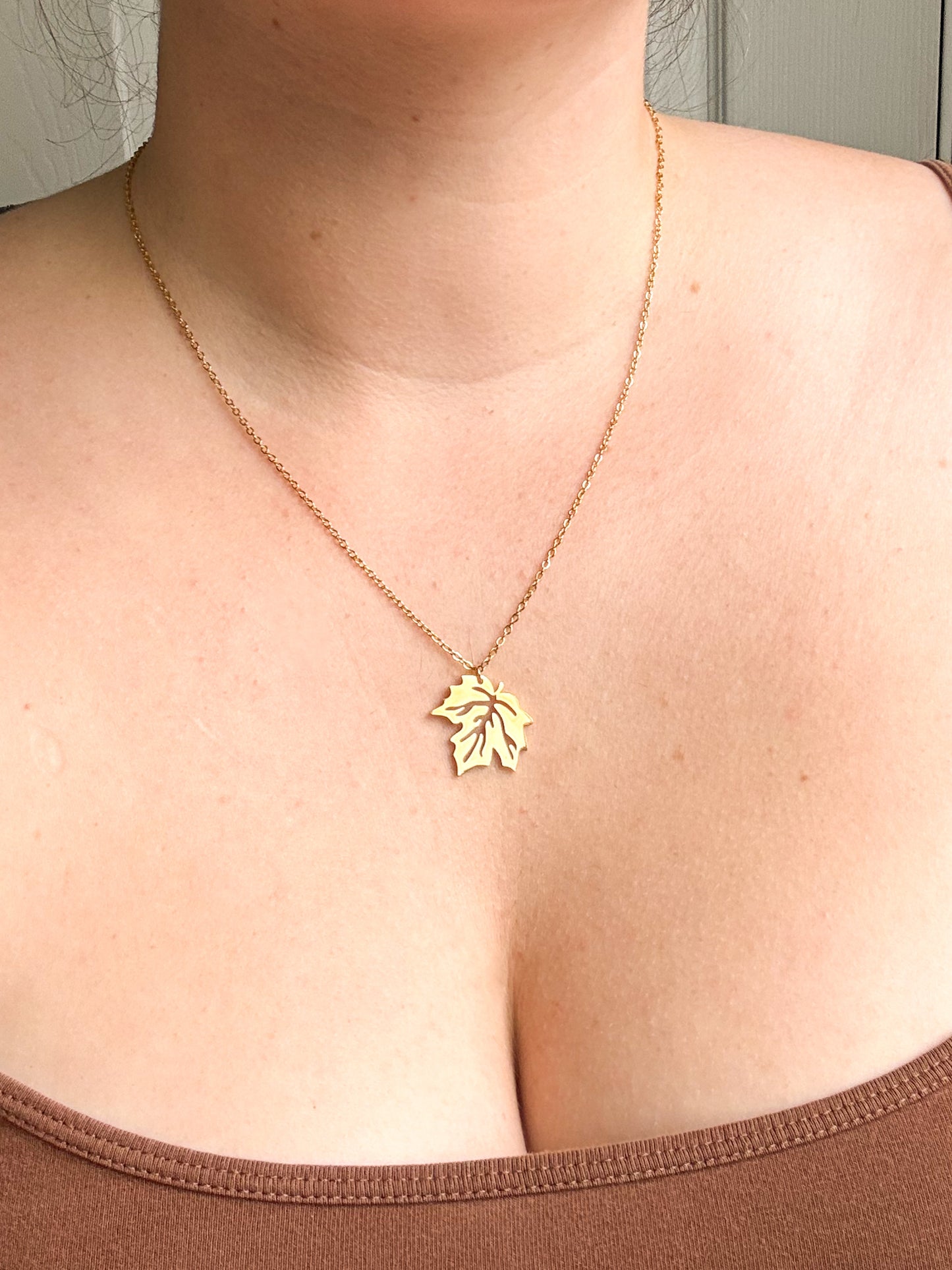 Maple Leaf Necklace