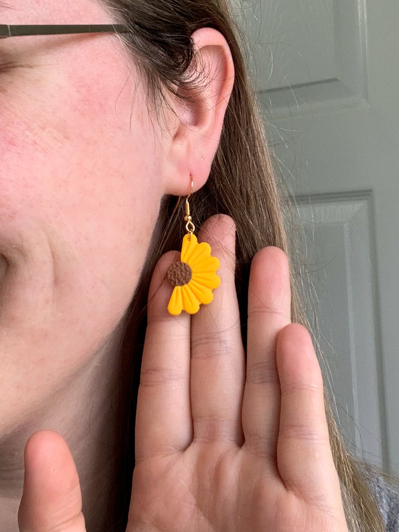 Half Sunflower Dangles