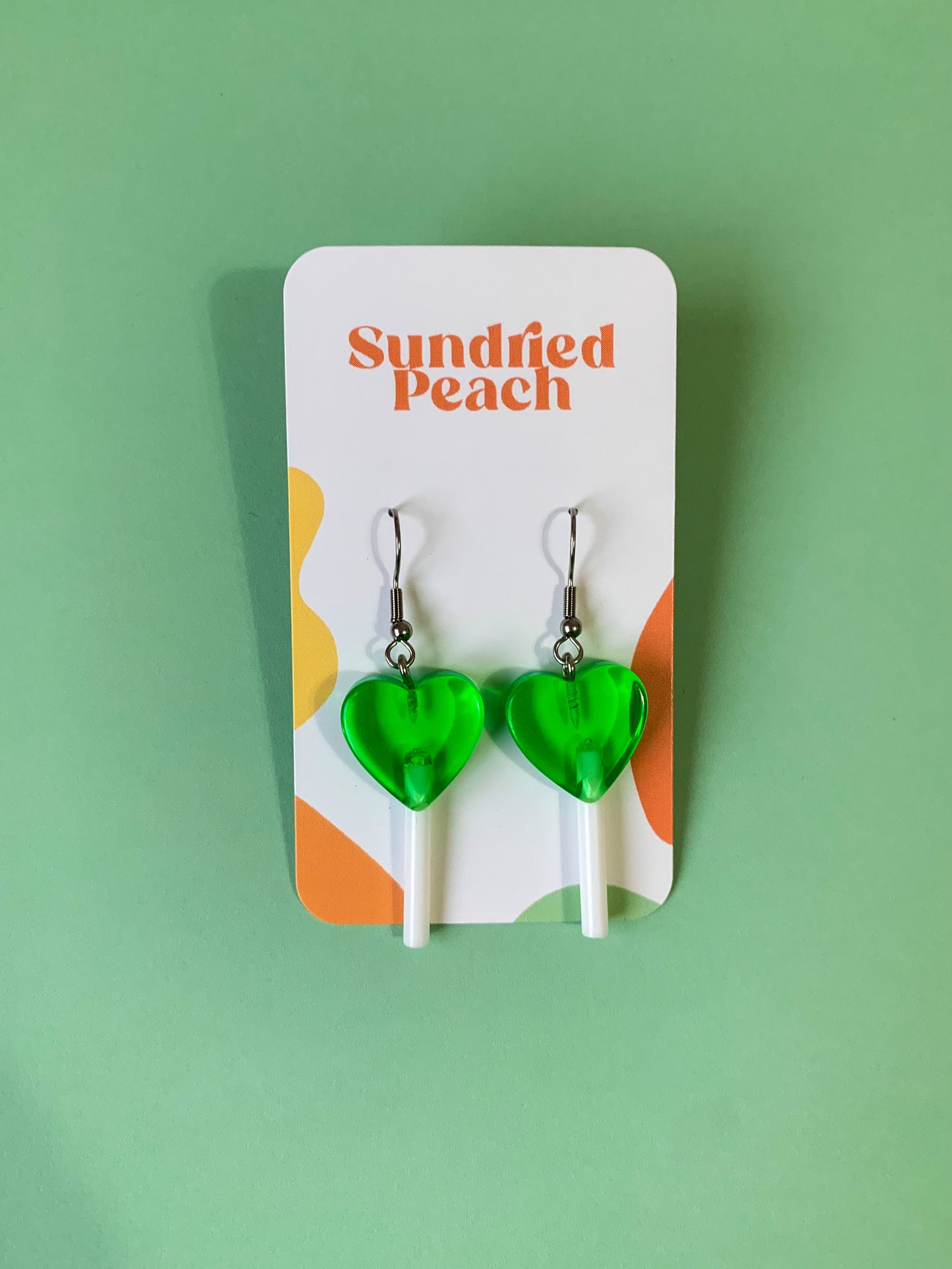 Heart Lollipop Earrings