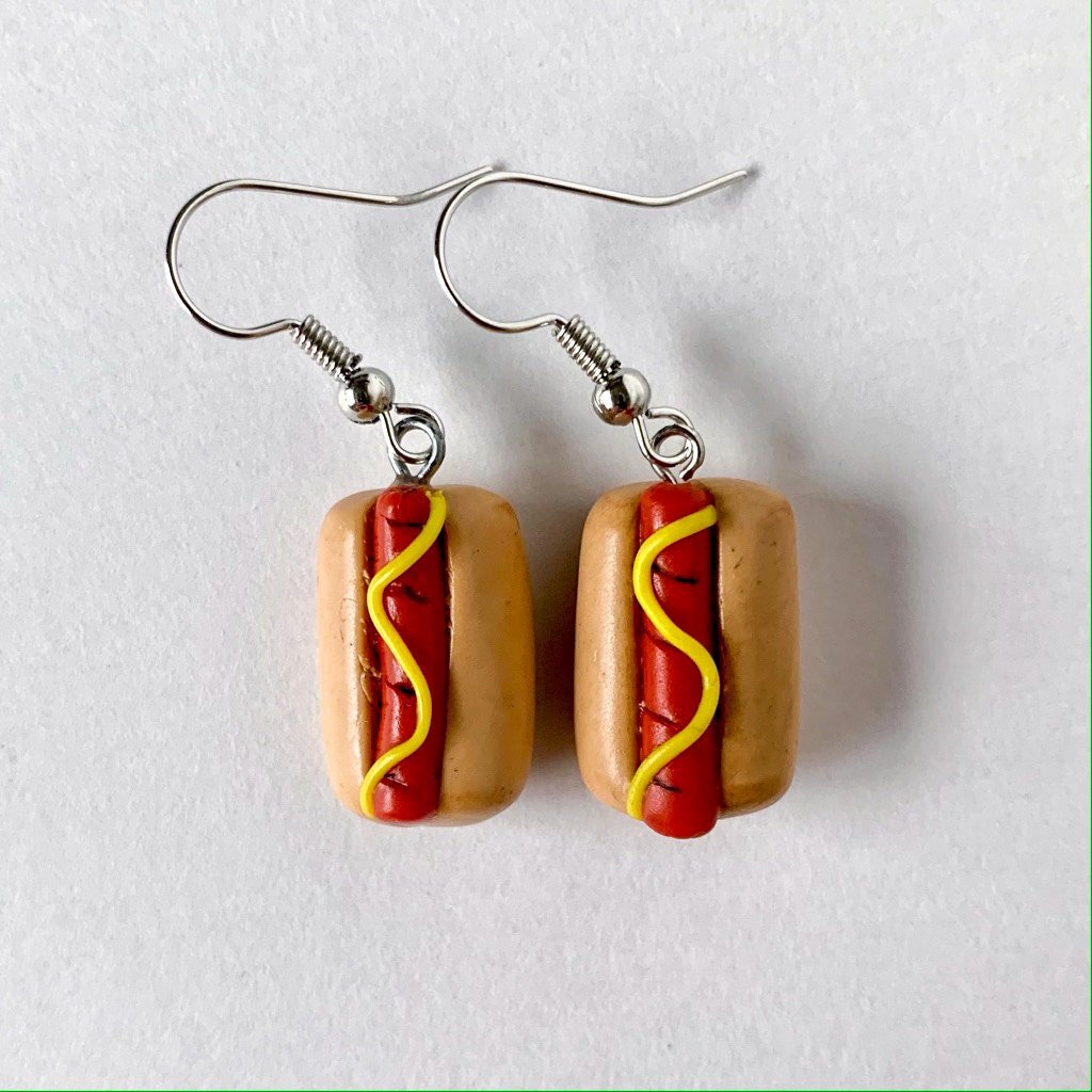 Hot dog jewelry clearance